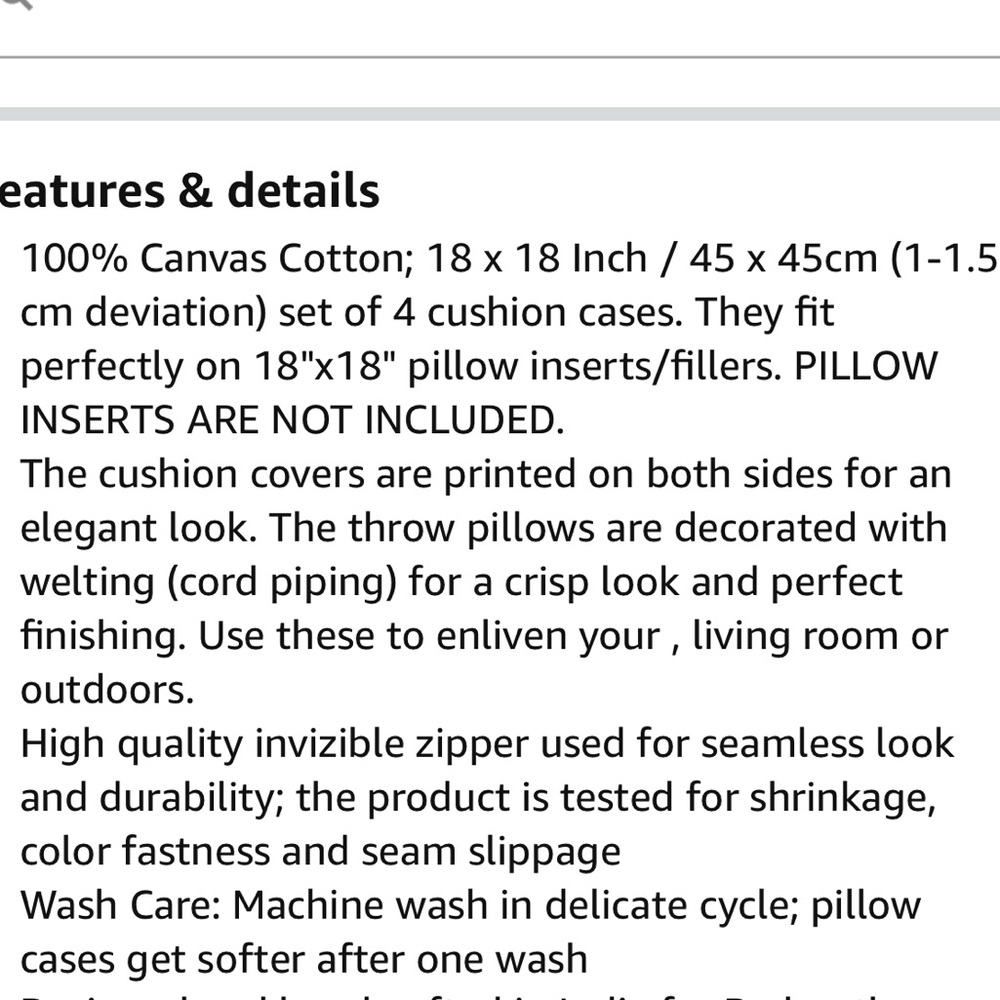 Cushion covers - Set of 2 - Picture 6 of 6